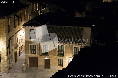 Image of Streets of Toledo at night