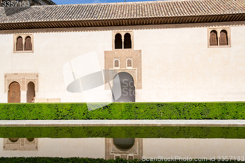 Image of Reflected entrance