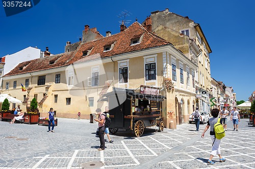 Image of Usual day at Council Square, Brasov