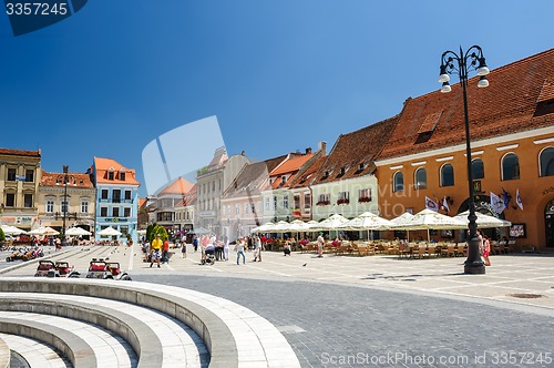 Image of Usual day at Council Square, Brasov