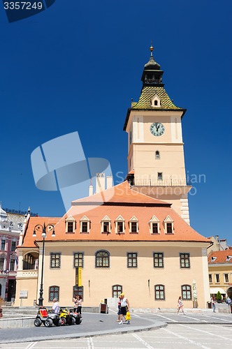 Image of The old town hall and the Council square, Brasov