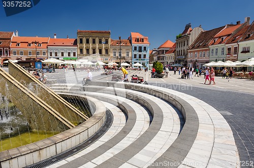 Image of Usual day at Council Square, Brasov