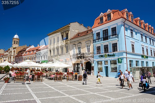 Image of Usual day at Council Square, Brasov