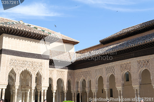 Image of Lion courtyard in Alhambra