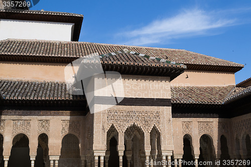 Image of Lion courtyard arches