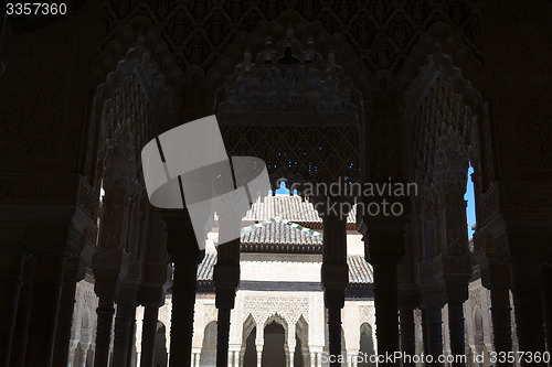 Image of From dark to light in Alhambra