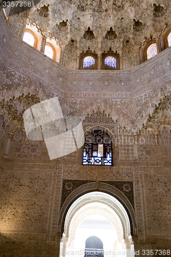 Image of Celling detail at alhambra