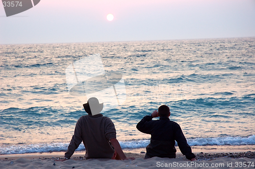 Image of Sunset on the Lake