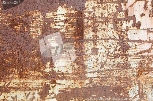 Image of Abstract Rusty Metal Surface Background