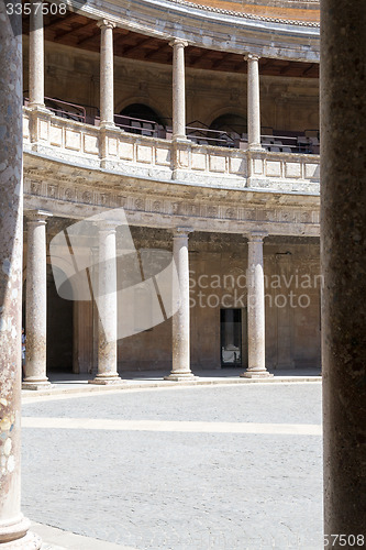 Image of Courtyard at Charles V palace