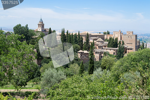 Image of Nazari palaces view