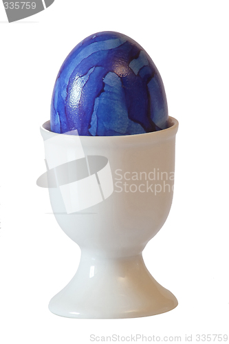 Image of Blue easter egg