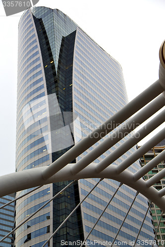 Image of  thailand  in bangkok  district palaces      building line  sky 