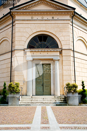 Image of column old  in italy europe milan religion    