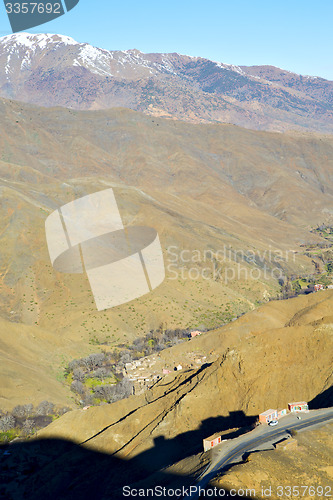 Image of in ground africa morocco the  atlas mountain