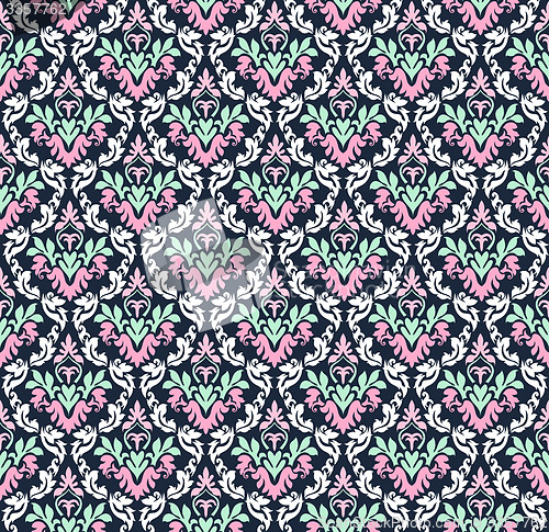 Image of seamless damask pattern