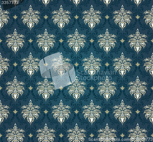 Image of seamless damask pattern