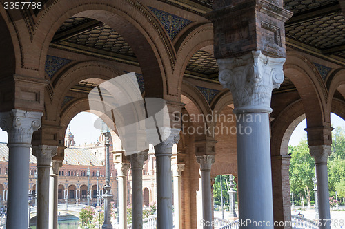 Image of Arches at Spain square