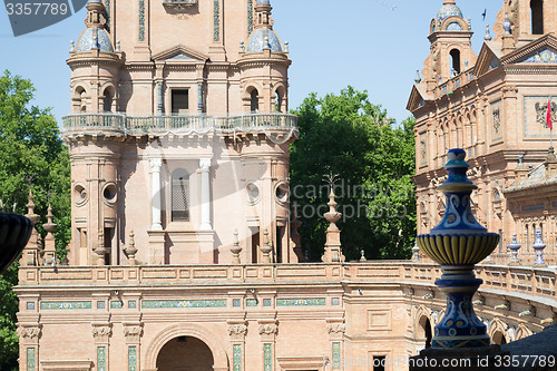 Image of Architecture detail of Spain square