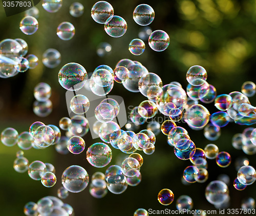 Image of Soap bubbles