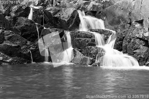 Image of Beautiful waterfall