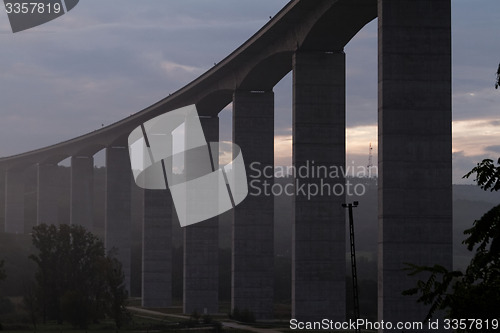 Image of Large highway viaduct ( Hungary)