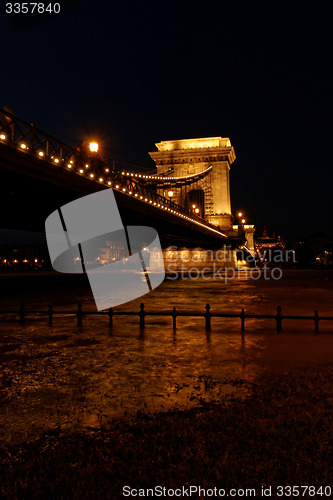Image of Budapest at night