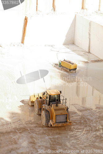 Image of White marble quarry