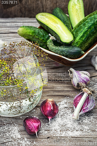 Image of salted cucumber