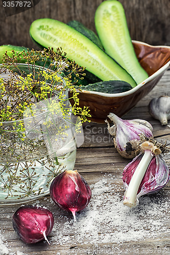 Image of salted cucumber