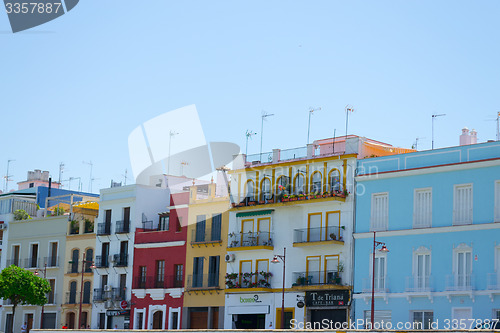 Image of Colorfull houses in Triana