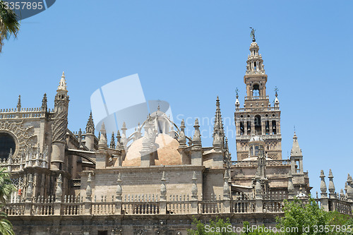 Image of Giralda and Santa Maria de la Sede cathedral