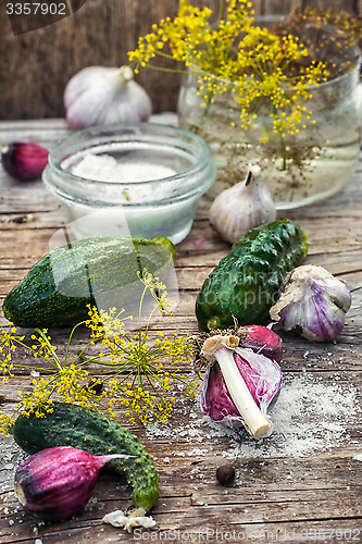 Image of salted cucumber