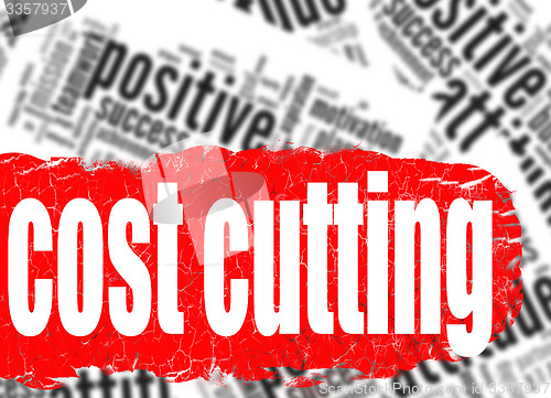 Image of Word cloud cost cutting