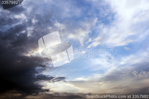 Image of Sky with clouds