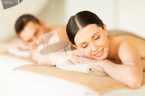 Image of couple in spa