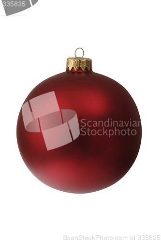 Image of Red chrismas ball