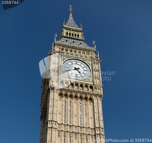 Image of Big Ben great clock tower in London