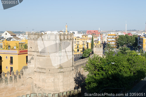 Image of Roman walls in Seville