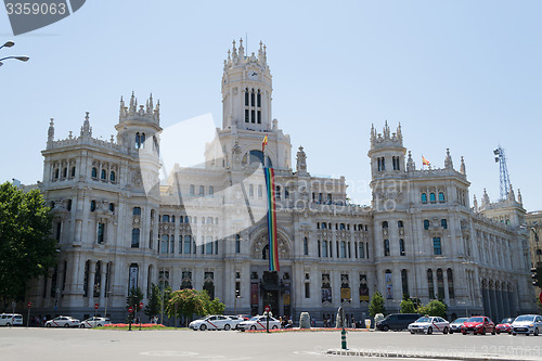 Image of Cybele square with the town hall