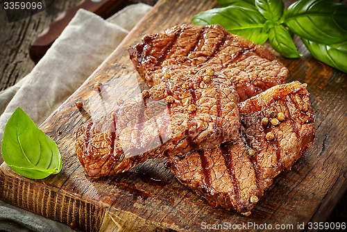 Image of grilled beef steak