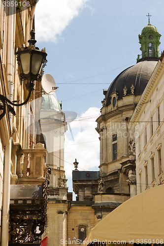 Image of Old street in Lviv