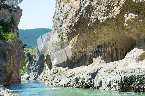 Image of Lumbier gorge and Irati river