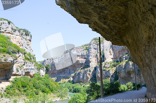 Image of Path by lumbier gorge