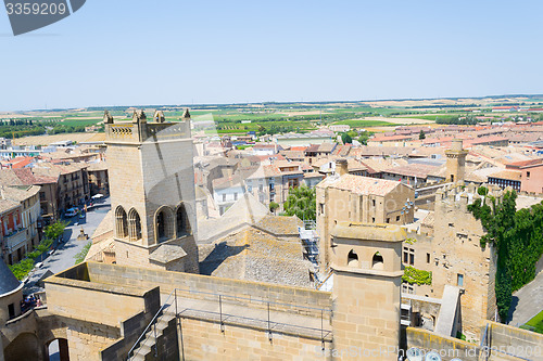 Image of Top of the Castle of Olite