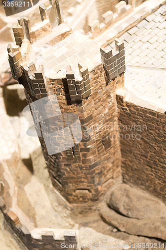 Image of Corner tower at Castle of Xavier