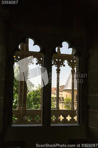 Image of Castle of Olite windows