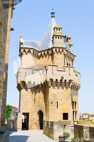 Image of Fortifiaction of the castle of Olite