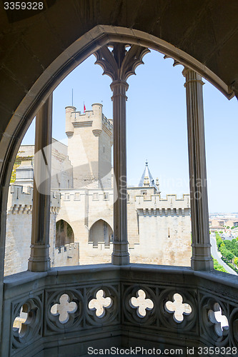 Image of Balcony to a castle