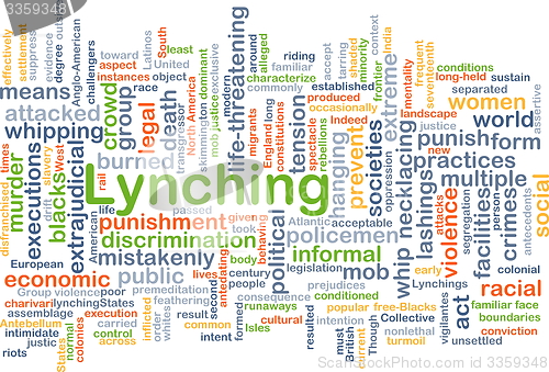 Image of Lynching background concept